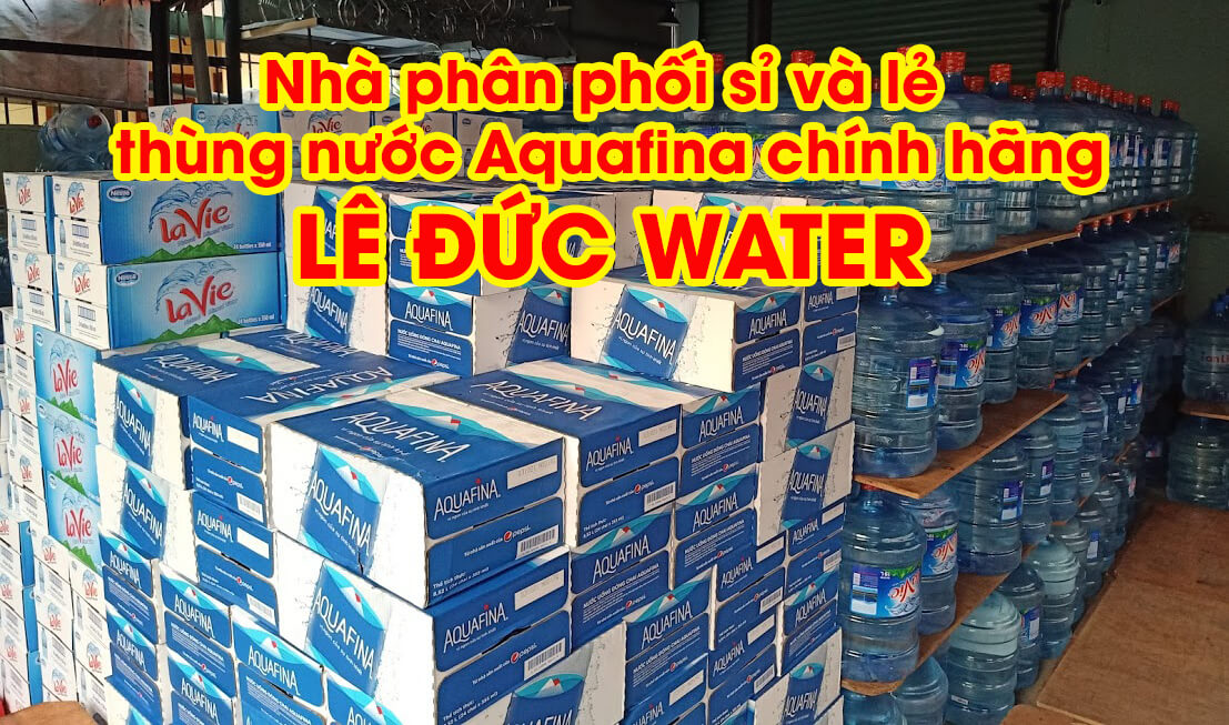 Nhà phân phối thùng nước Aquafina